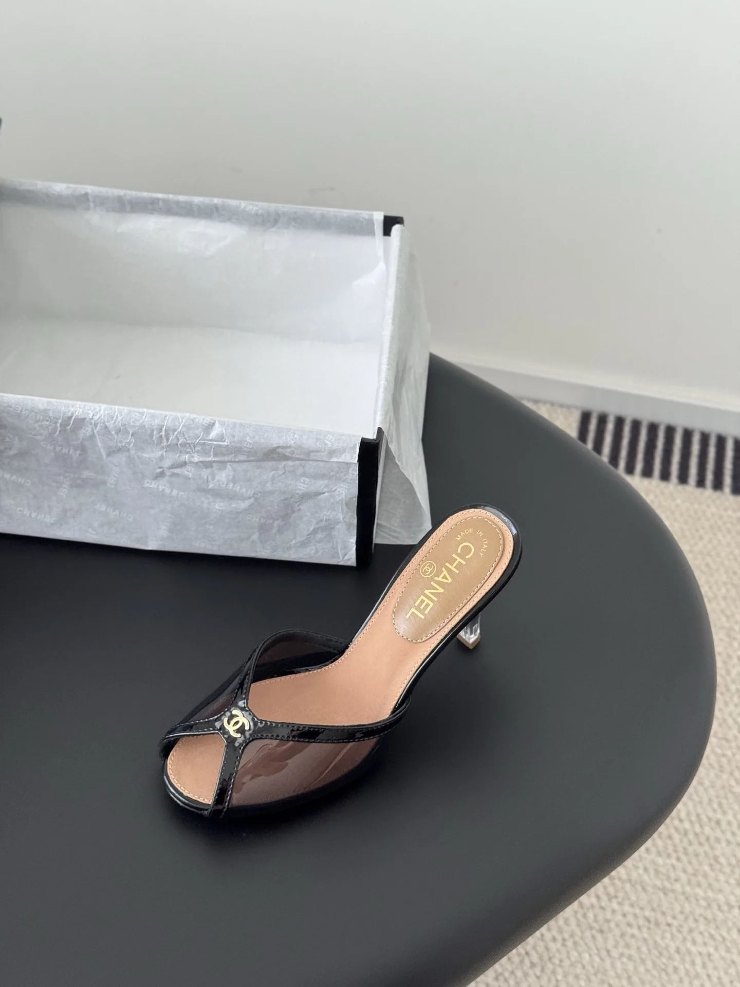 24S 자수 망사 슬리퍼 (5color) 상세