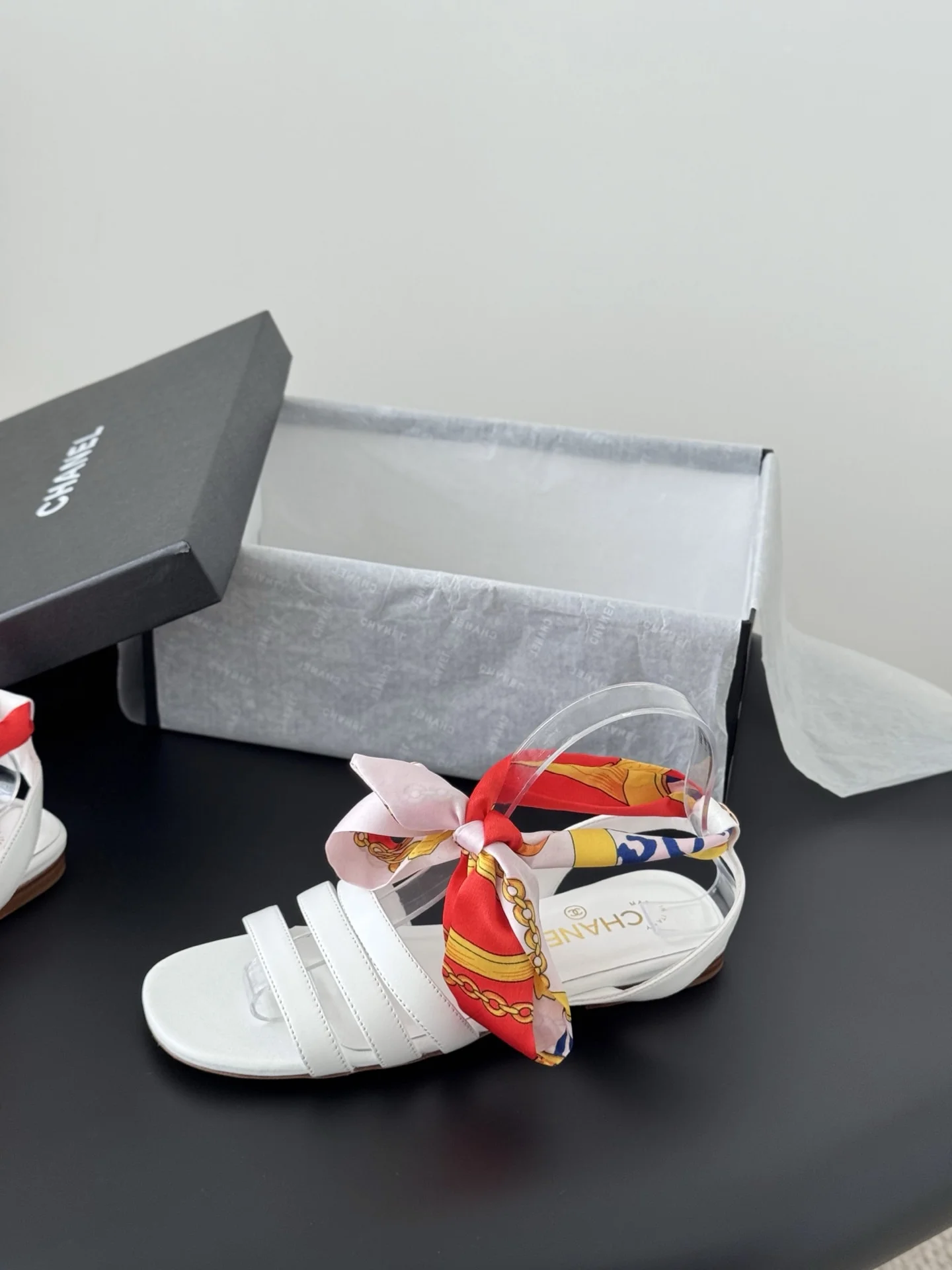 25K 신상 리본 샌들 (2color) 상세