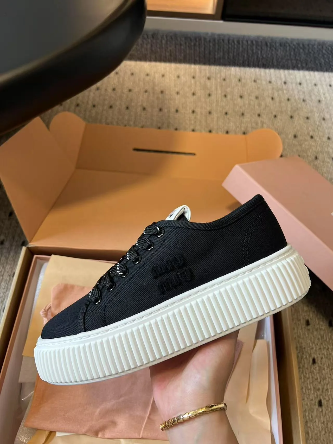 데님 스니커즈 (2color) 상세