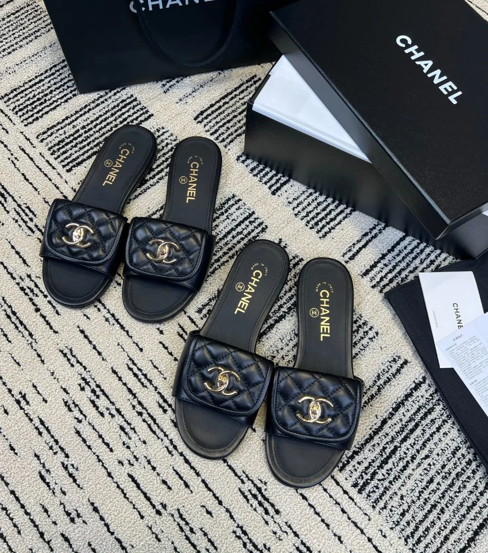 슬라이드 슬리퍼 (블랙)