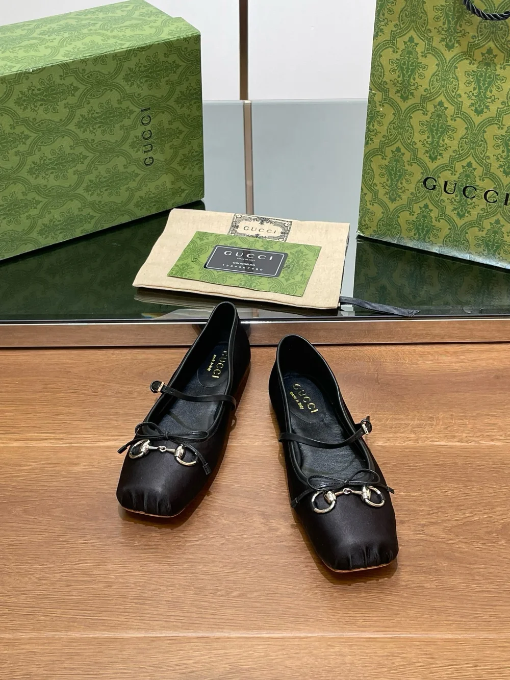 발레슈즈 스웨이드 상세