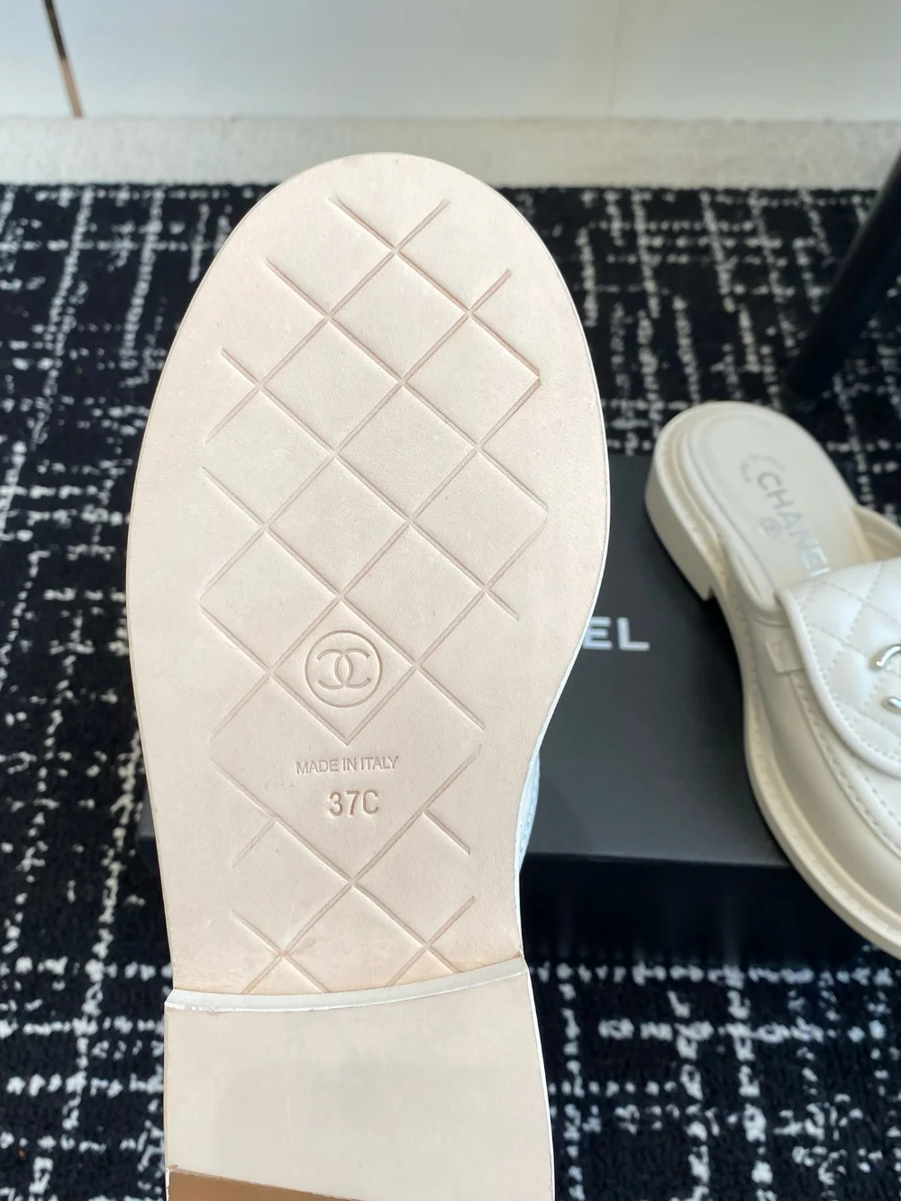 슬라이드 슬리퍼 (화이트) 상세