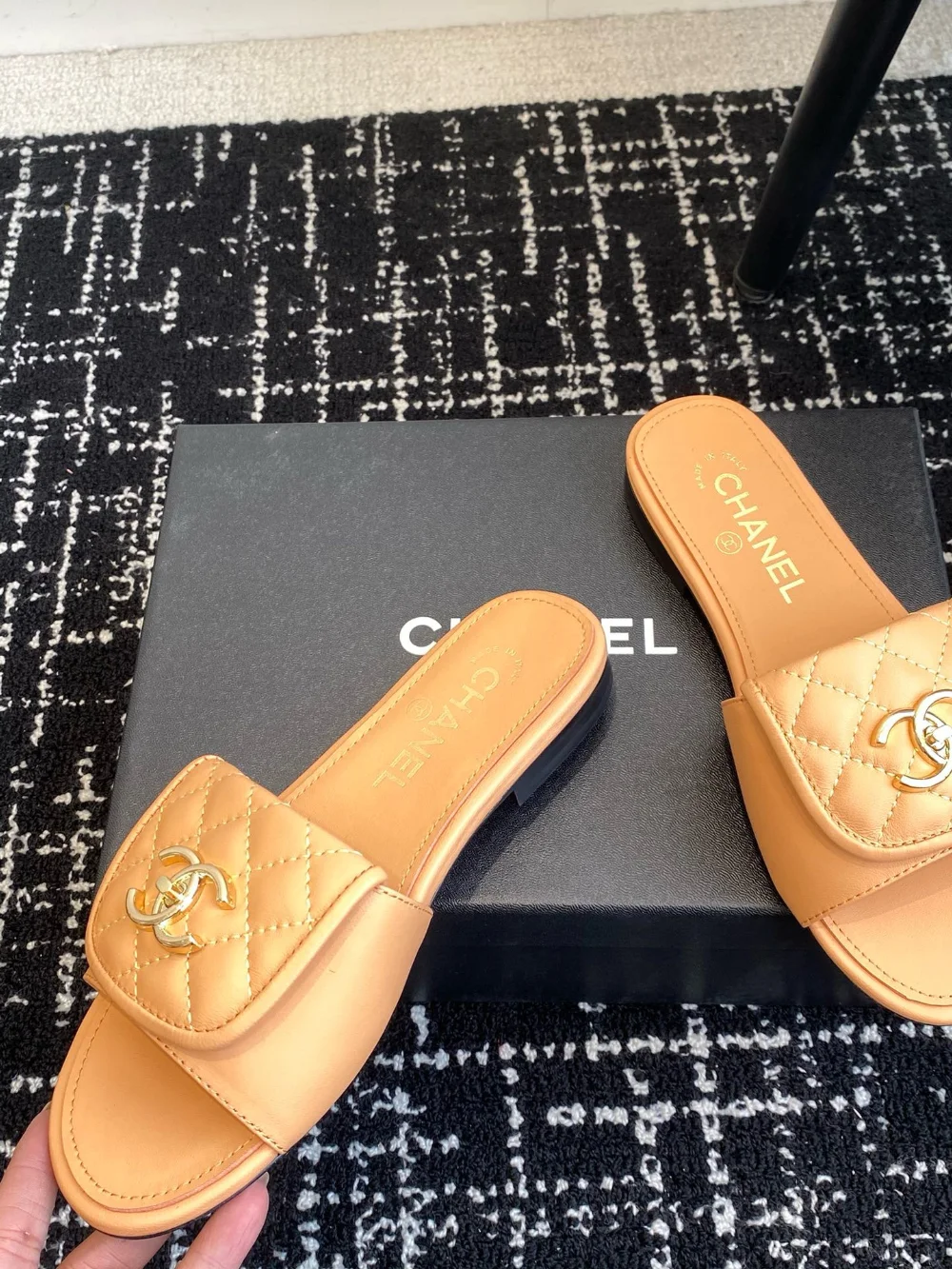 슬라이드 슬리퍼 (브라운) 상세