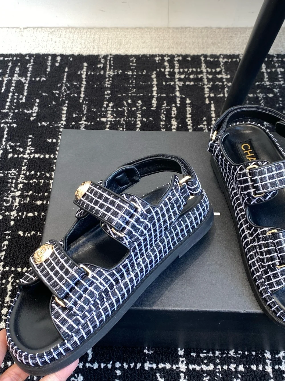 샌들 체크 상세