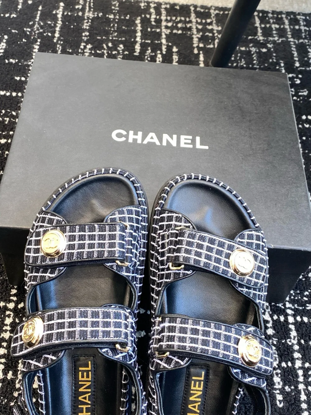 샌들 체크 상세