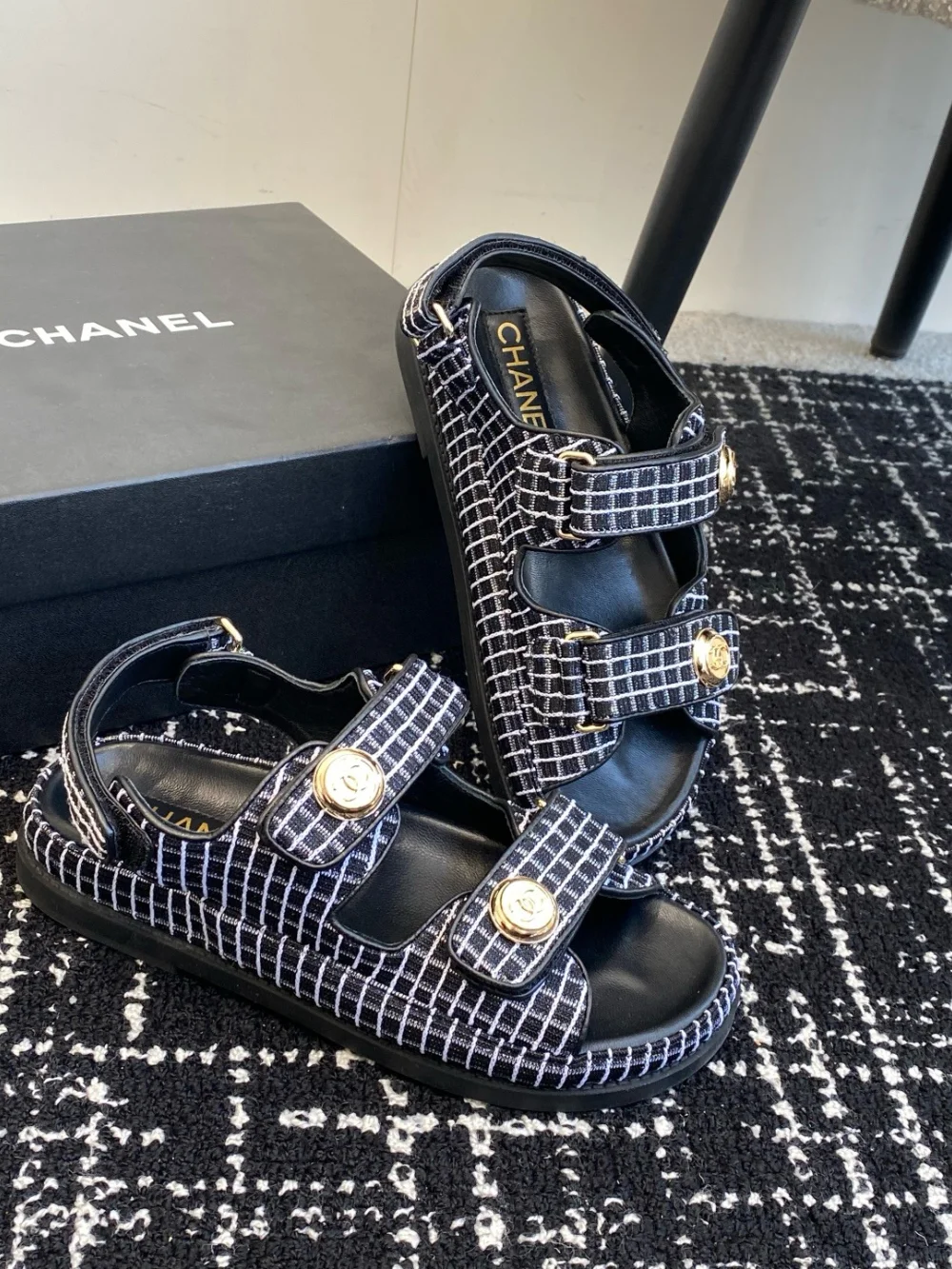 샌들 체크 상세