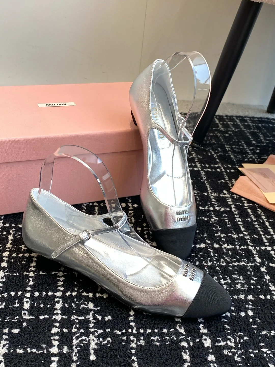 발레리나 플렛 슈즈 (실버)