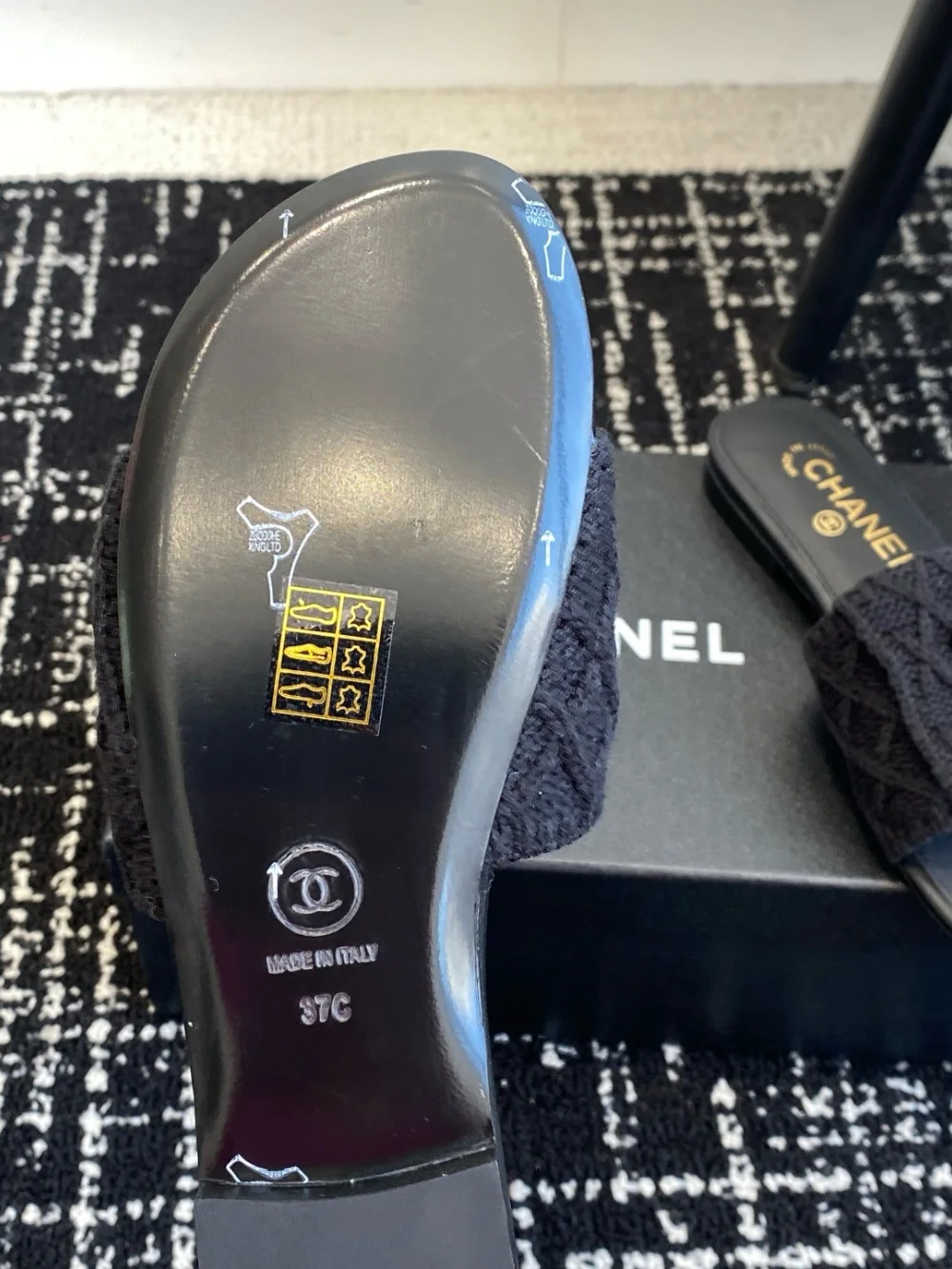 슬라이드 슬리퍼 (블랙) 상세