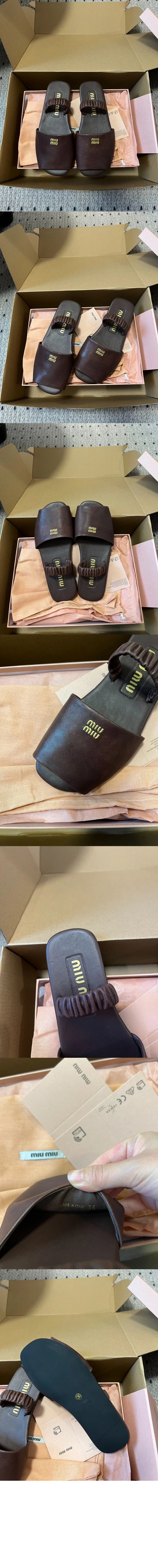 Ruches 나파 레더 샌들 (3color) 상세