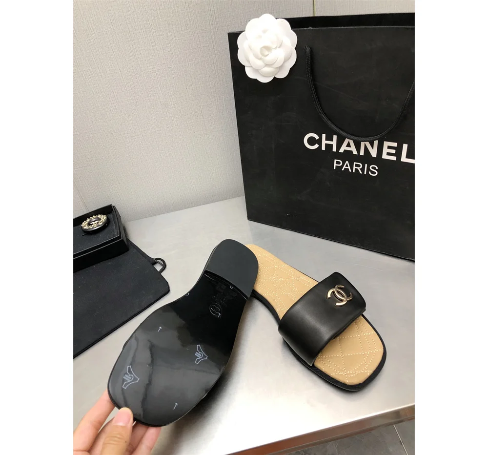 로고 슬리퍼 (2color) 상세