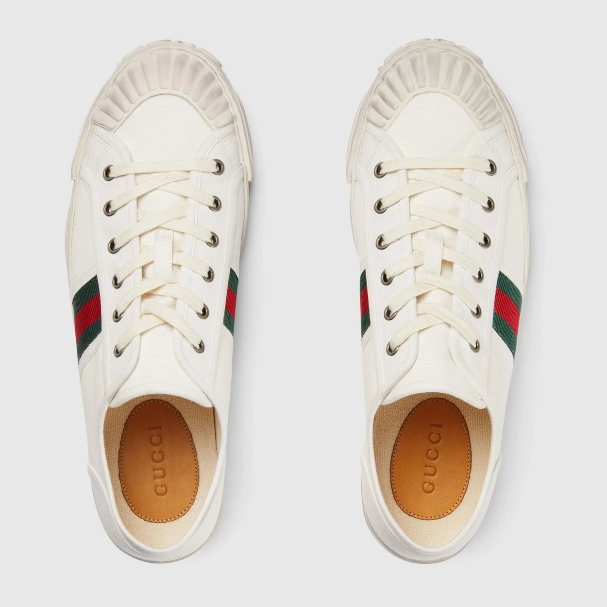 웹 캔버스 스니커즈 화이트 상세