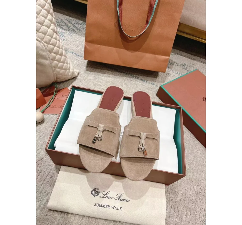 썸머 참 뮬 슬리퍼 샌들 상세