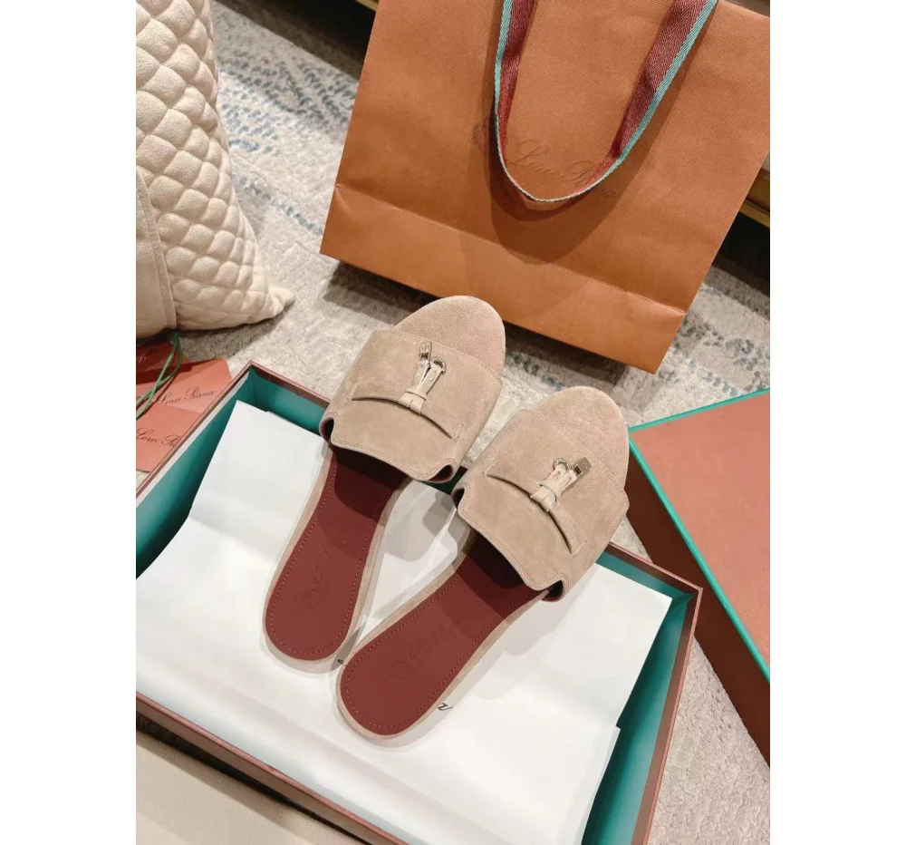 썸머 참 뮬 슬리퍼 샌들 상세