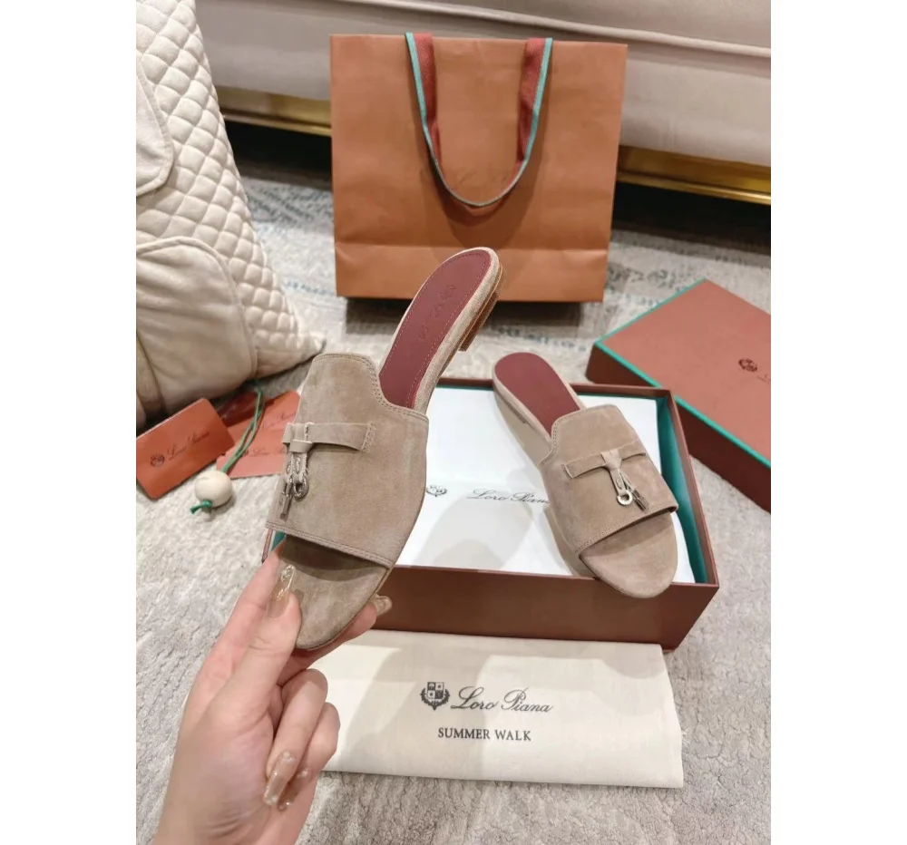 썸머 참 뮬 슬리퍼 샌들 상세