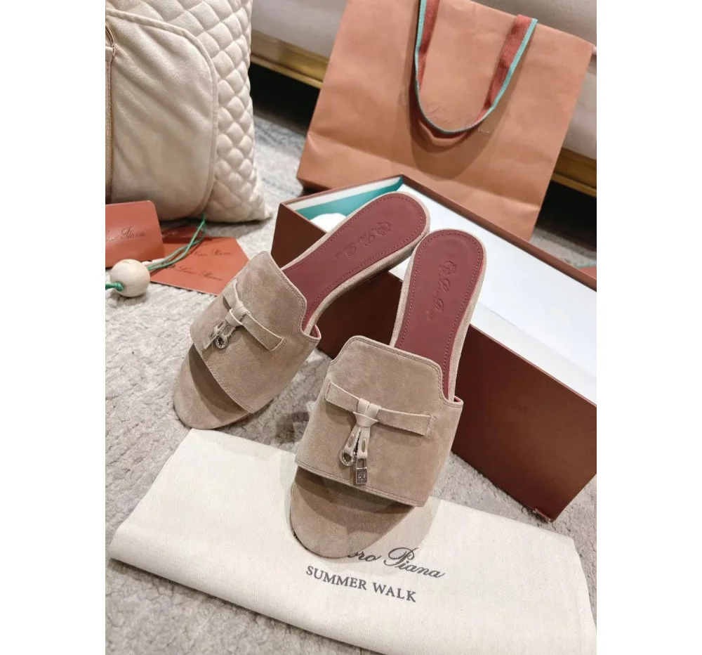 썸머 참 뮬 슬리퍼 샌들 상세