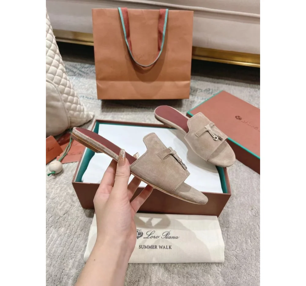 썸머 참 뮬 슬리퍼 샌들 상세