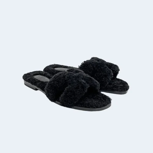 시어링 오란 샌들 블랙