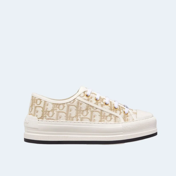 플랫폼 스니커즈 골드 상세