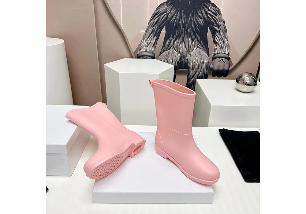 퐁 플랫 하프 레인부츠 상세