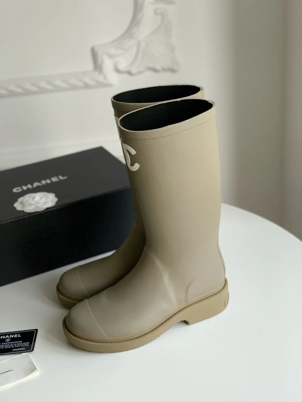 로고 러버부츠 (3color) 상세