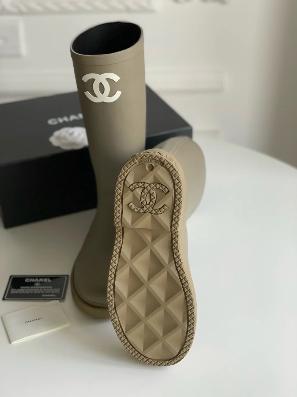 로고 러버부츠 (3color) 상세