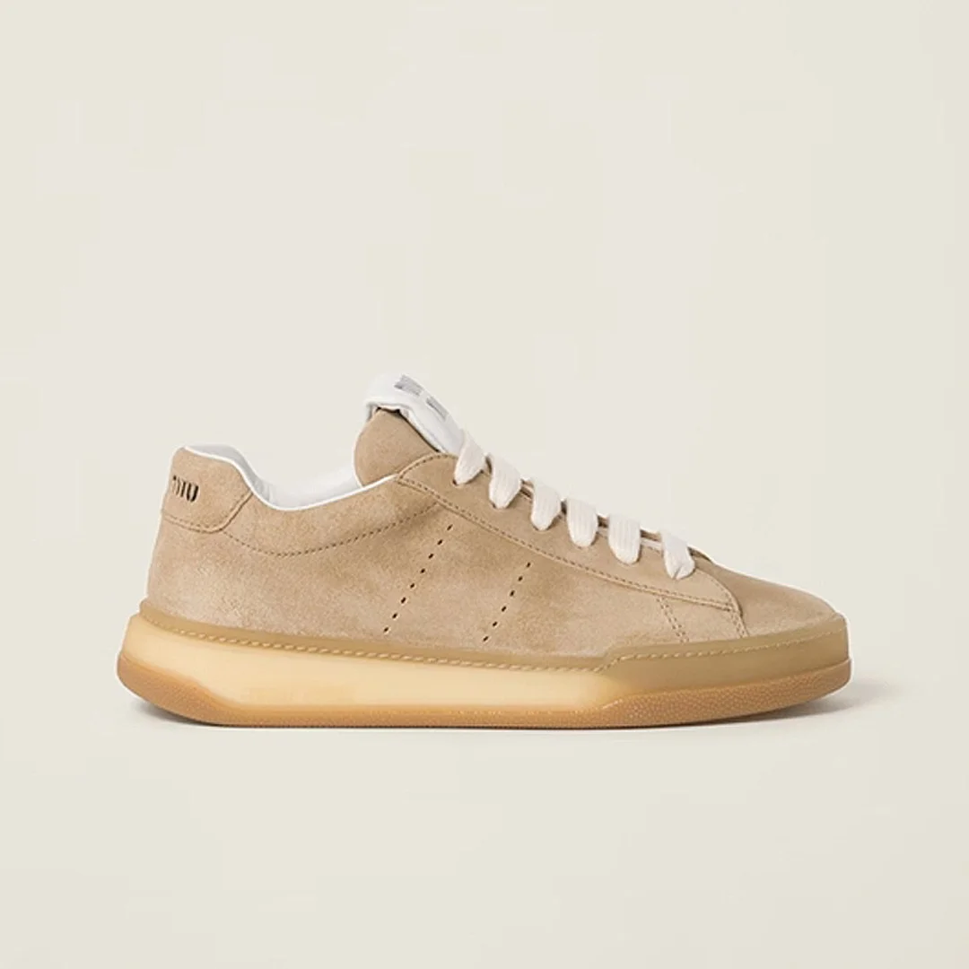 블리치 스웨이드 스니커즈