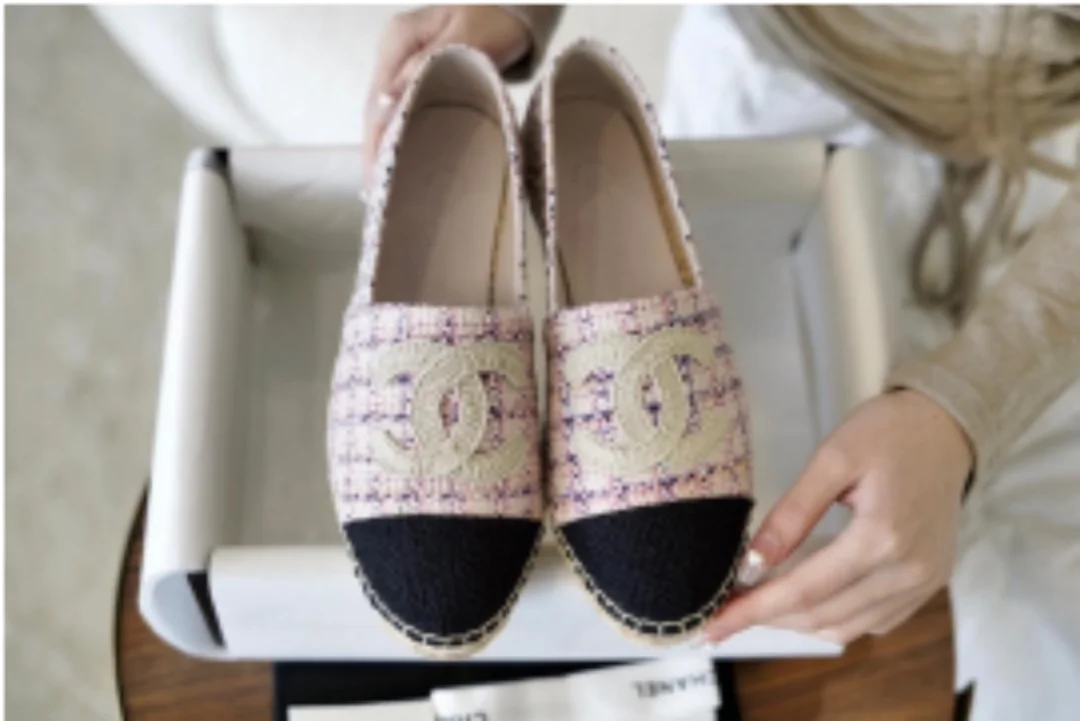 Espadrille 핑크 블랙