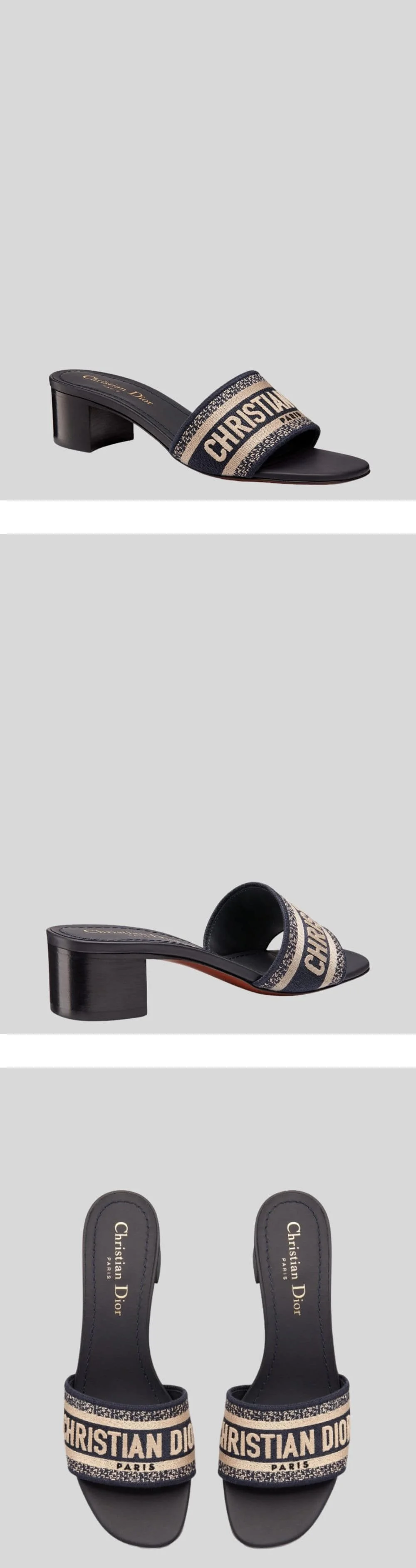 오블리크 뮬 다크블루 KCQ244ERC 상세