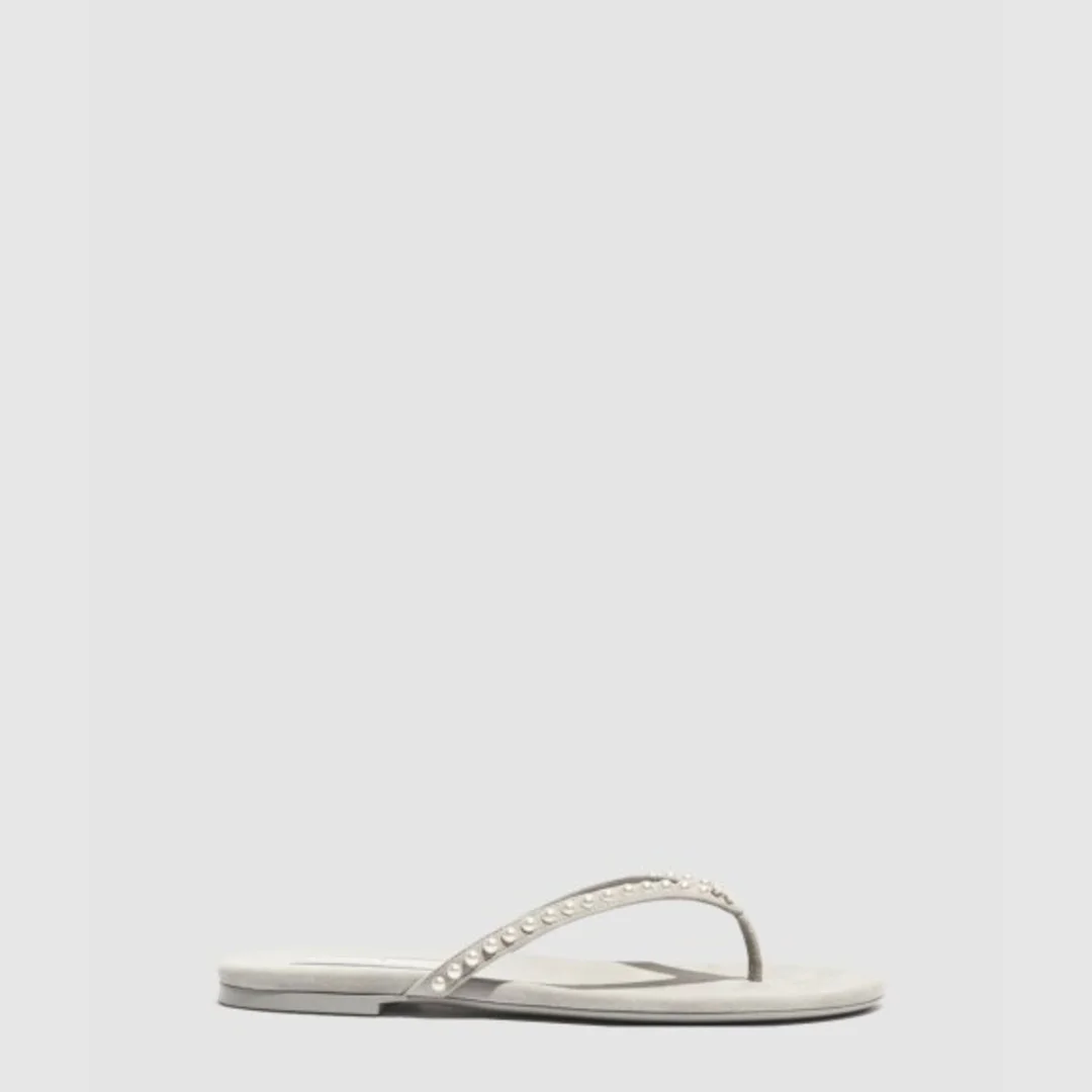 THONGS 진주 뮬 (그레이, 블랙)