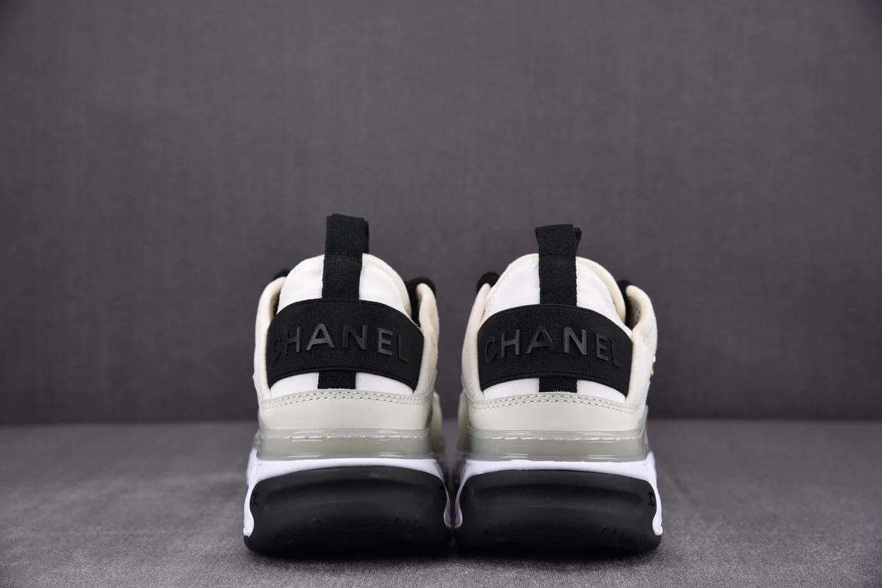 믹스드 파이버 스니커즈 메탈 아이보리 상세