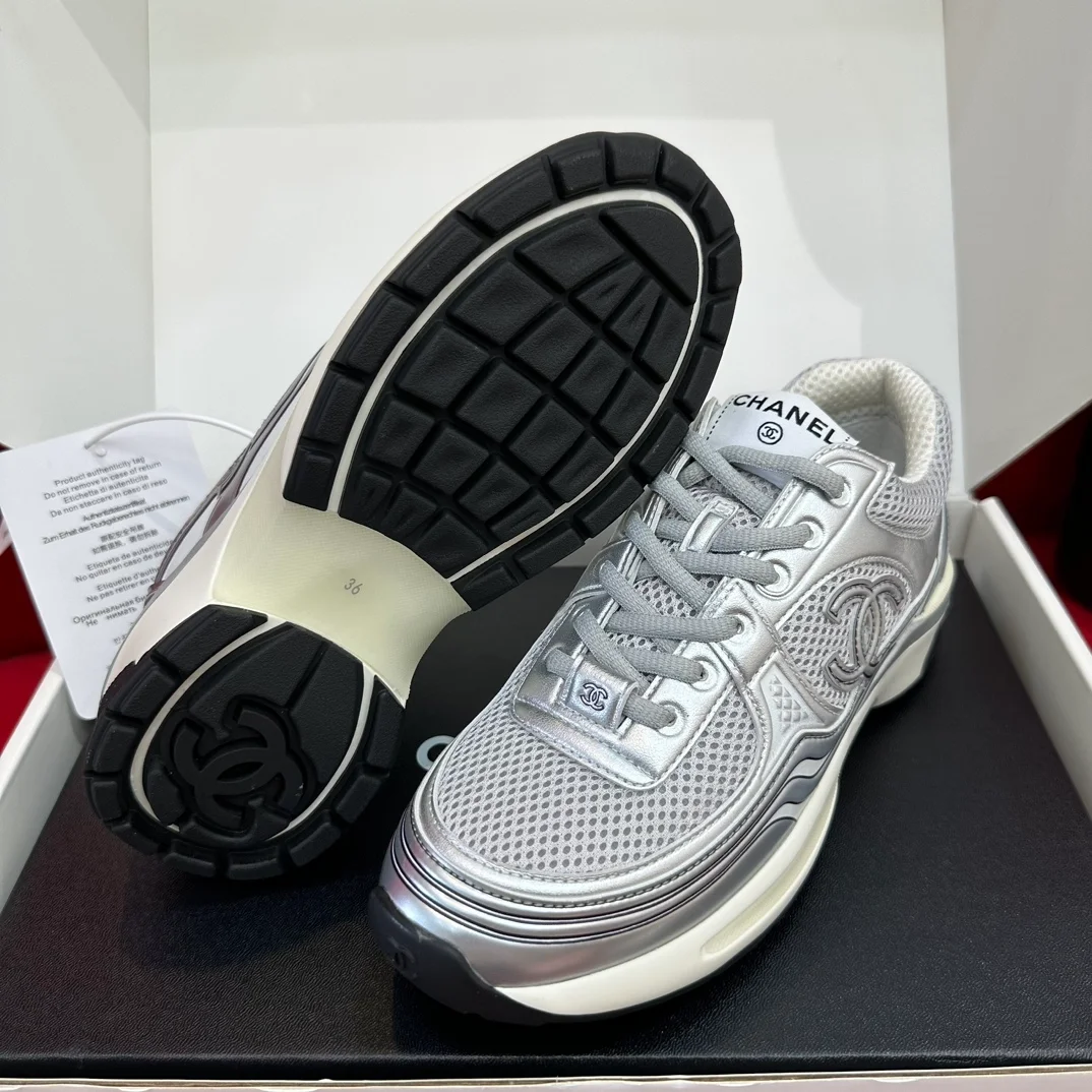 크루즈 테니스 스니커즈 실버 상세