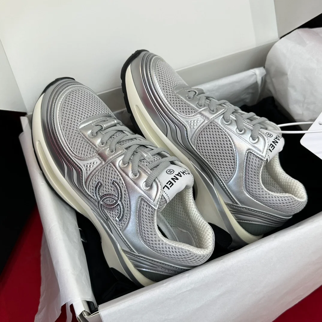 크루즈 테니스 스니커즈 실버 상세