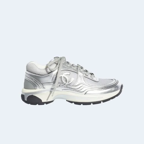 크루즈 테니스 스니커즈 실버