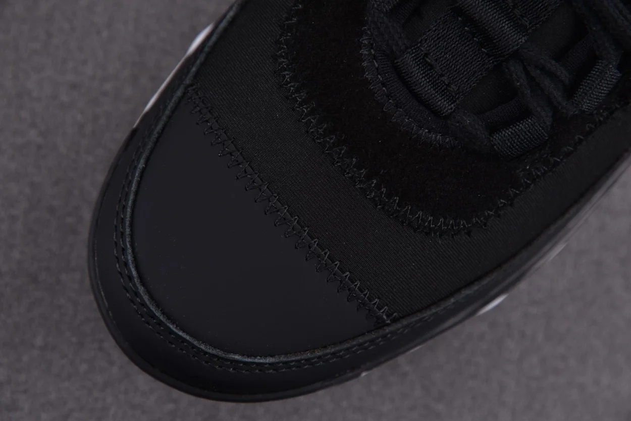 믹스드 파이버 스니커즈 실버 블랙 상세