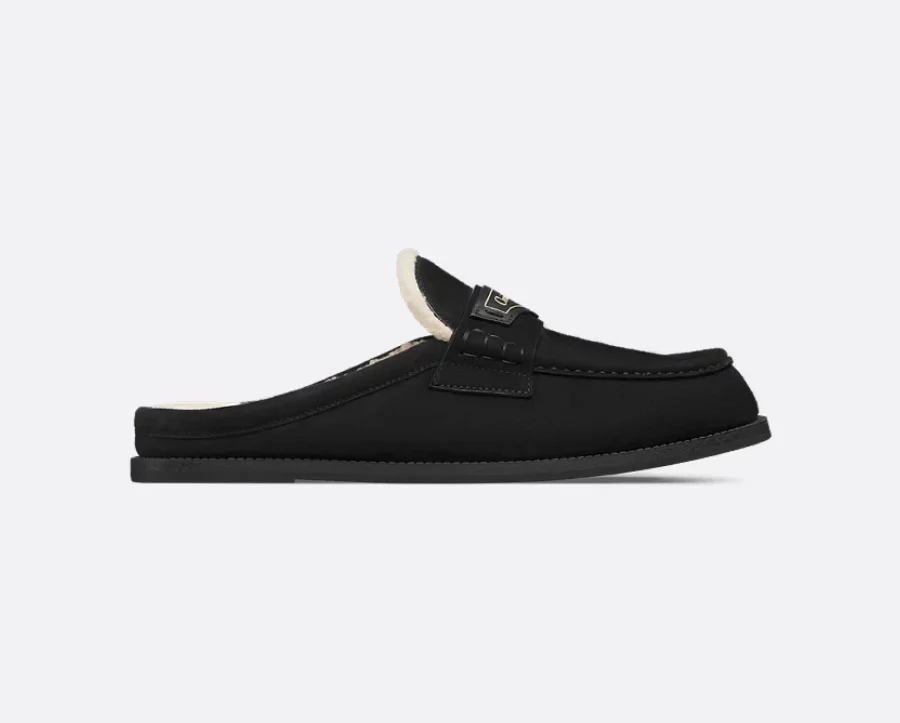 블랙 스웨이드 뮬 상세