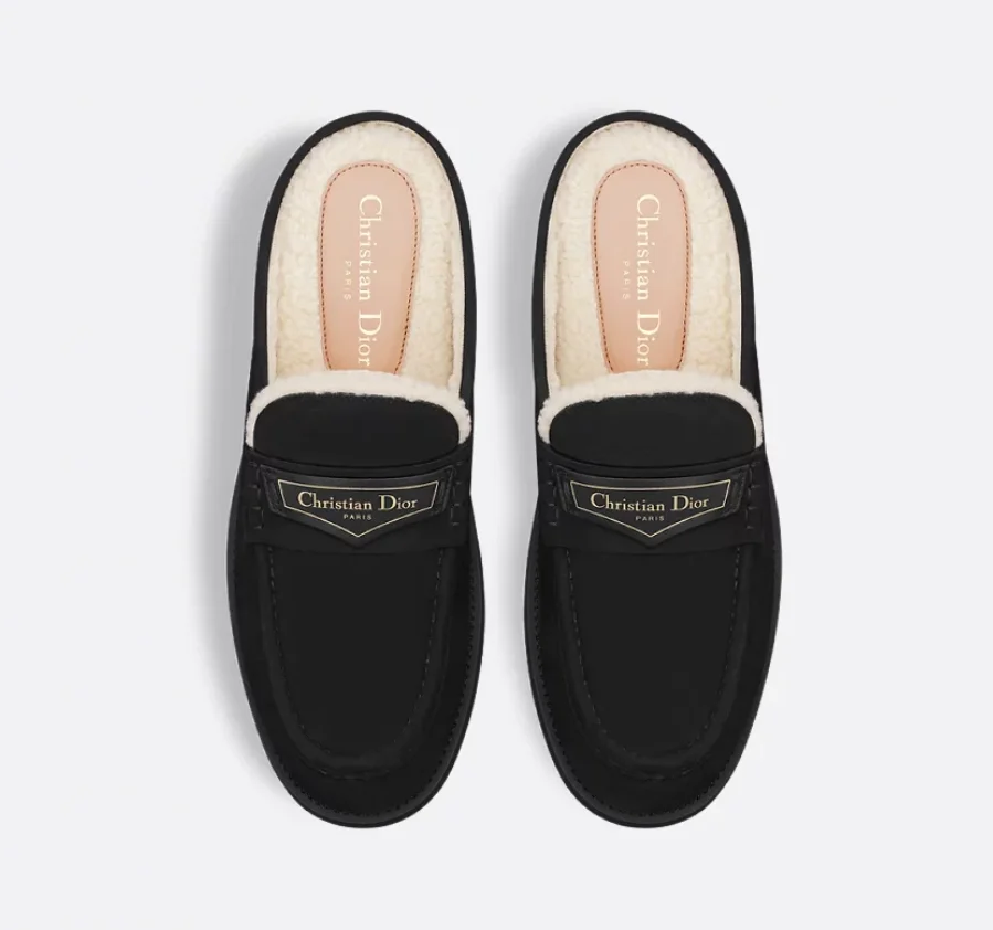 블랙 스웨이드 뮬 상세