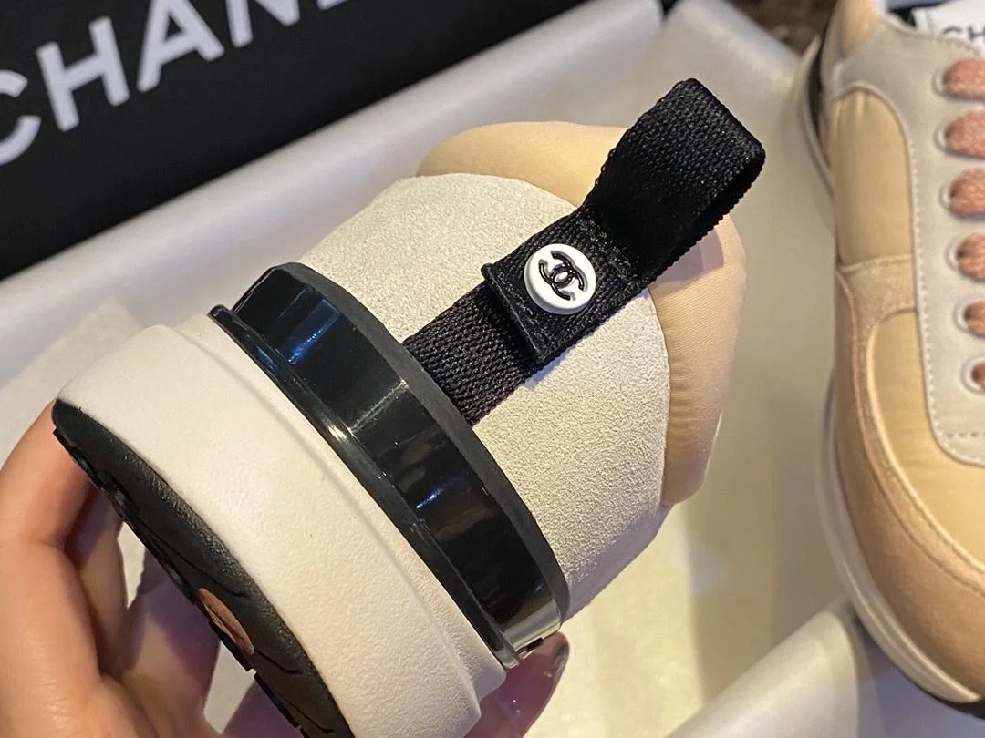 스니커즈 트레이너 플랫 핑크 상세