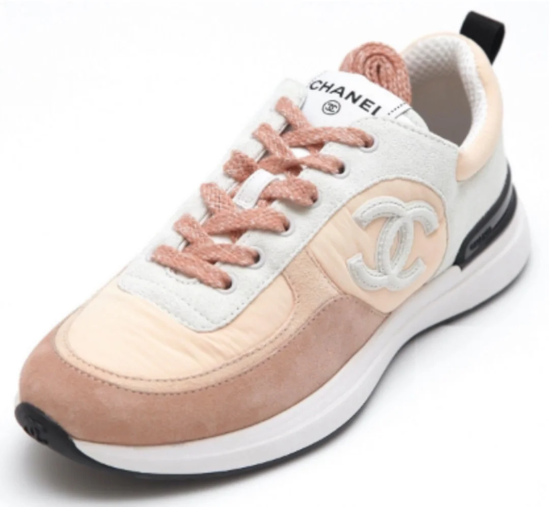 스니커즈 트레이너 플랫 핑크