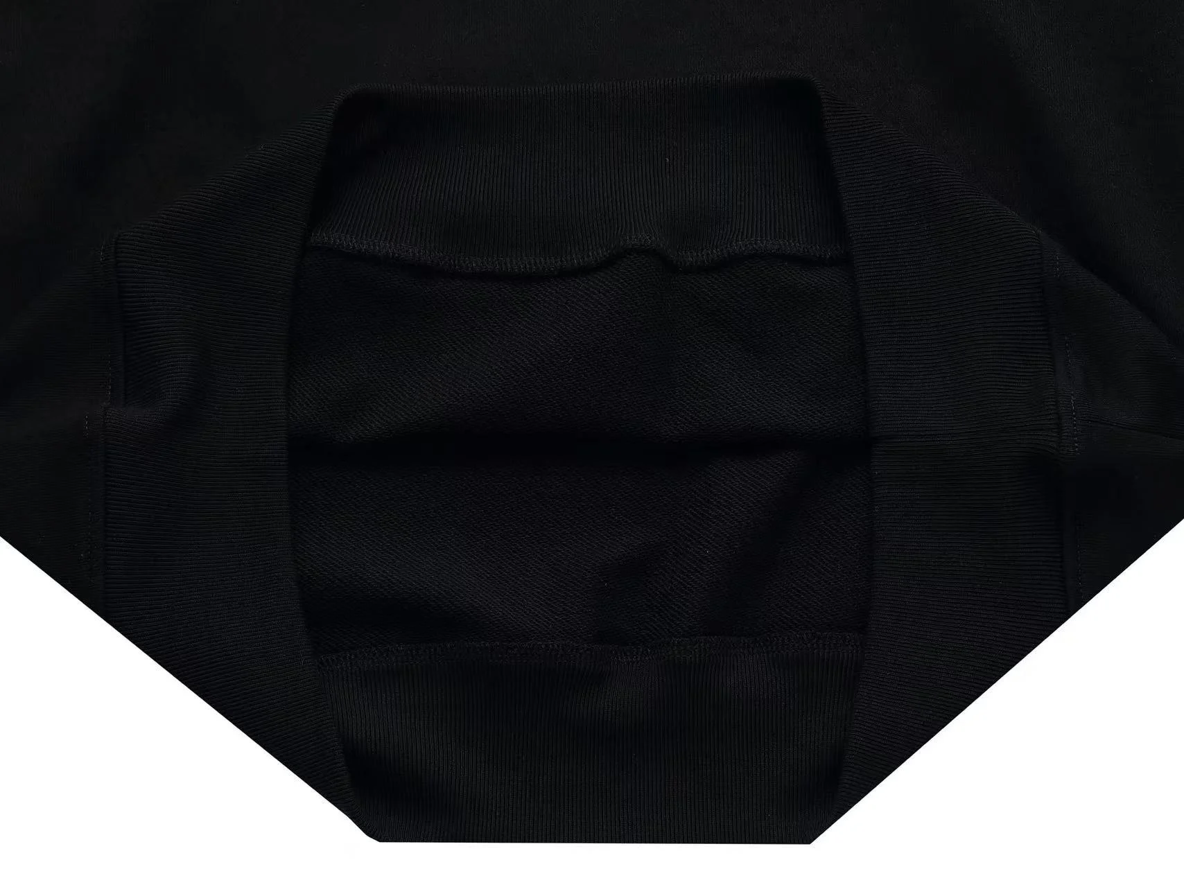 남녀공용 홀스슈 후드 블랙 상세