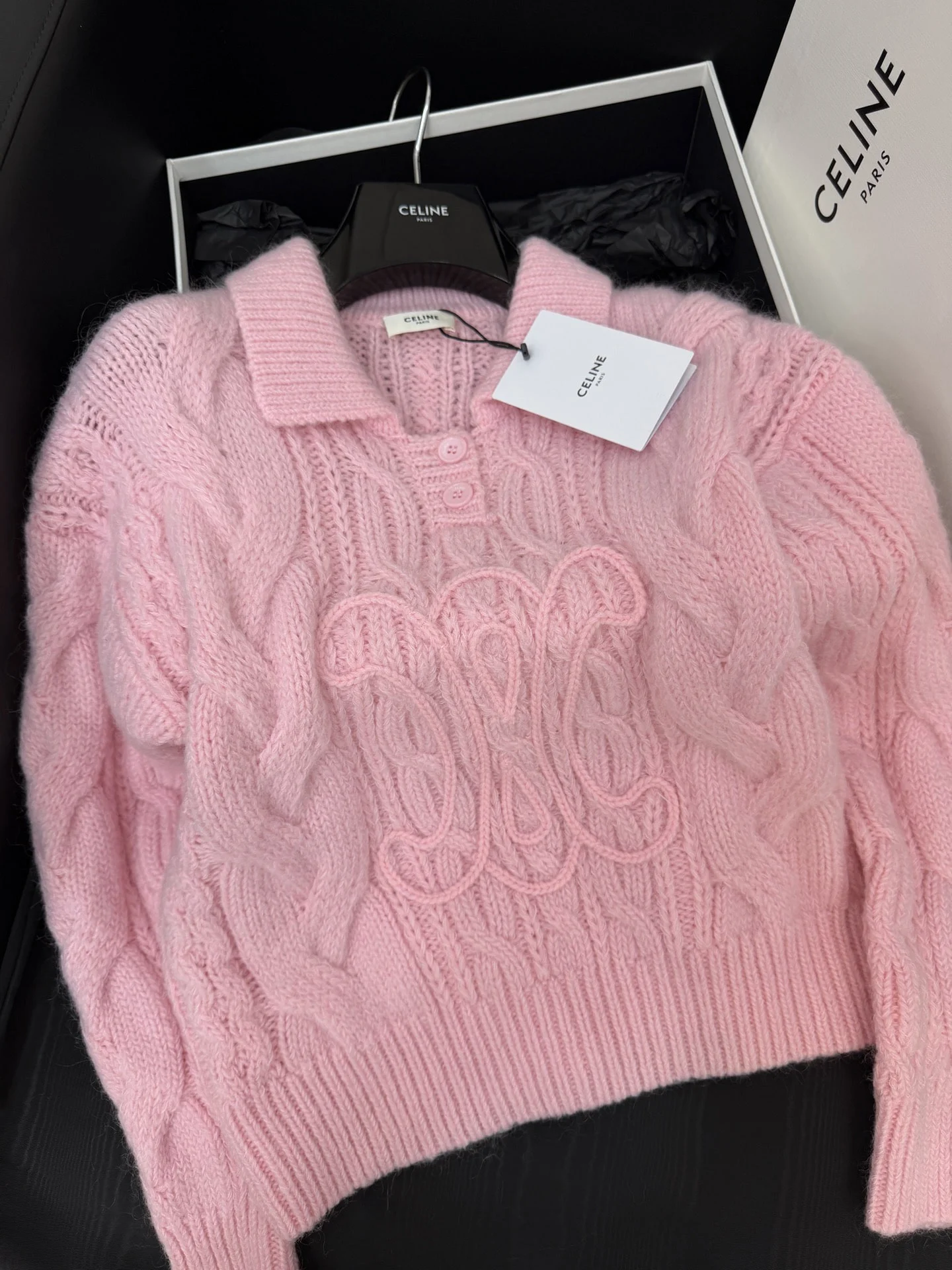 25FW 트위트 니트 상세