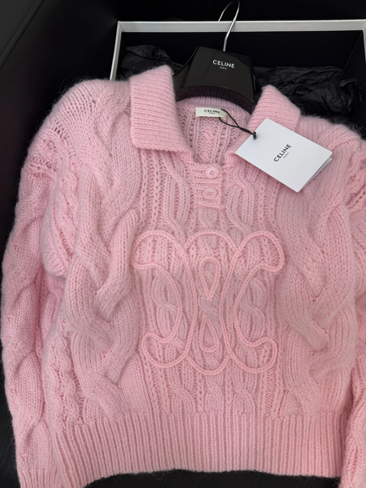 25FW 트위트 니트 상세