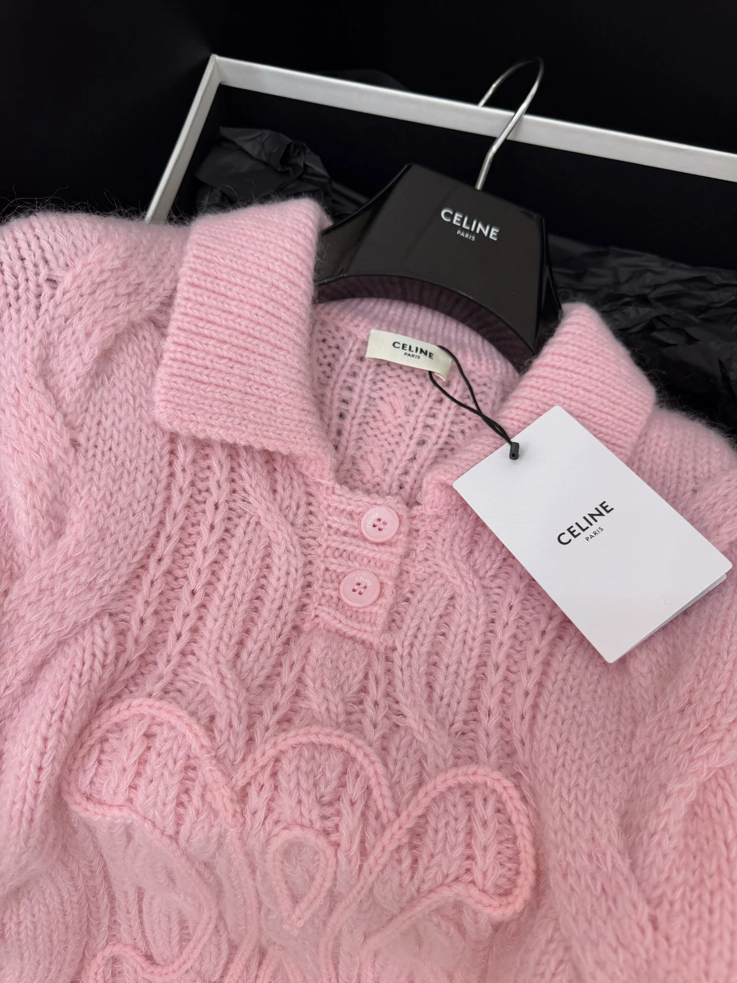 25FW 트위트 니트 상세