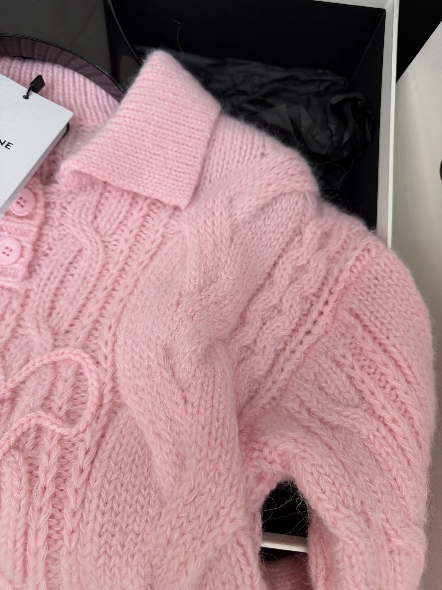 25FW 트위트 니트 상세