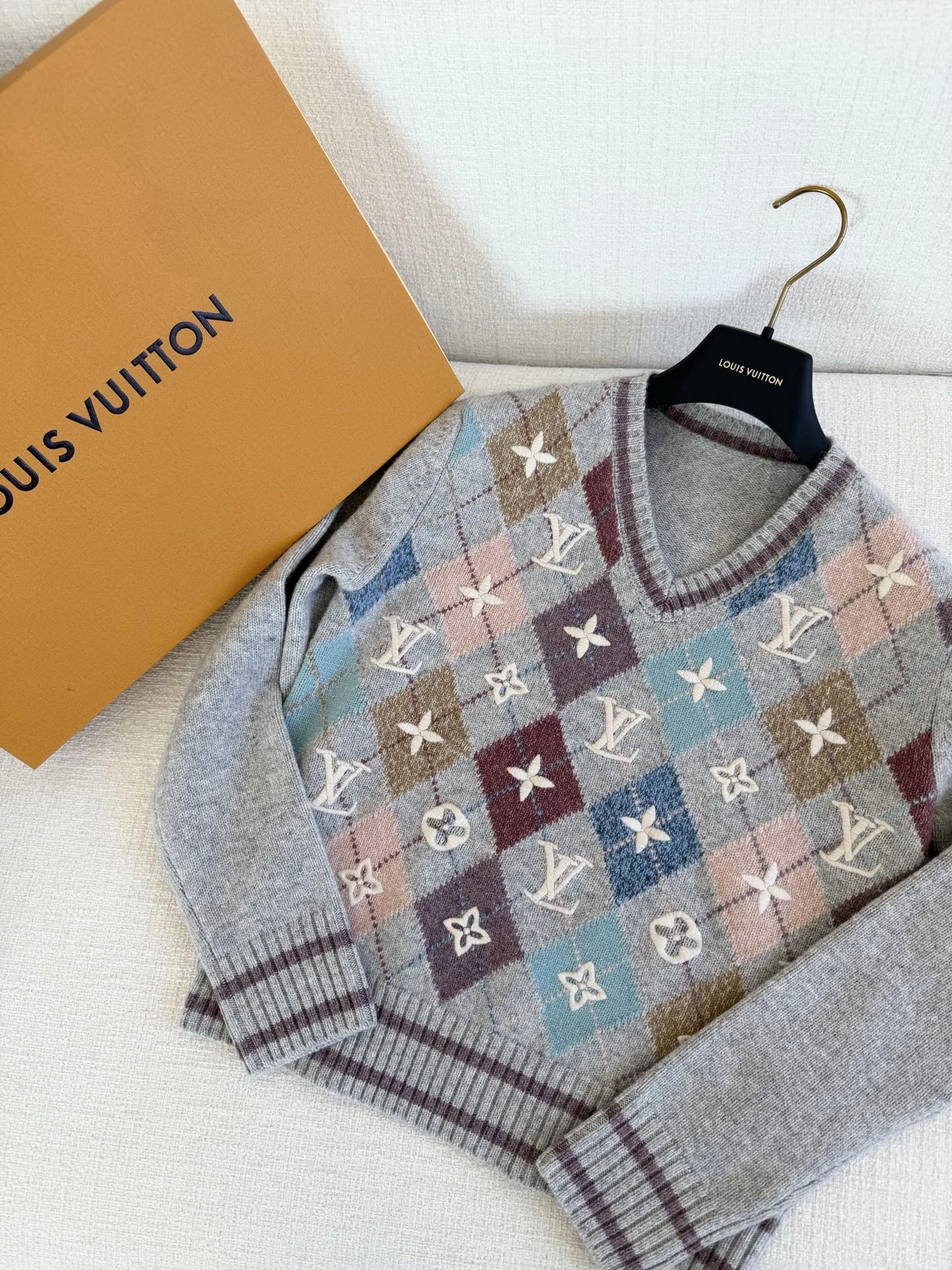 아가일 니트 상세