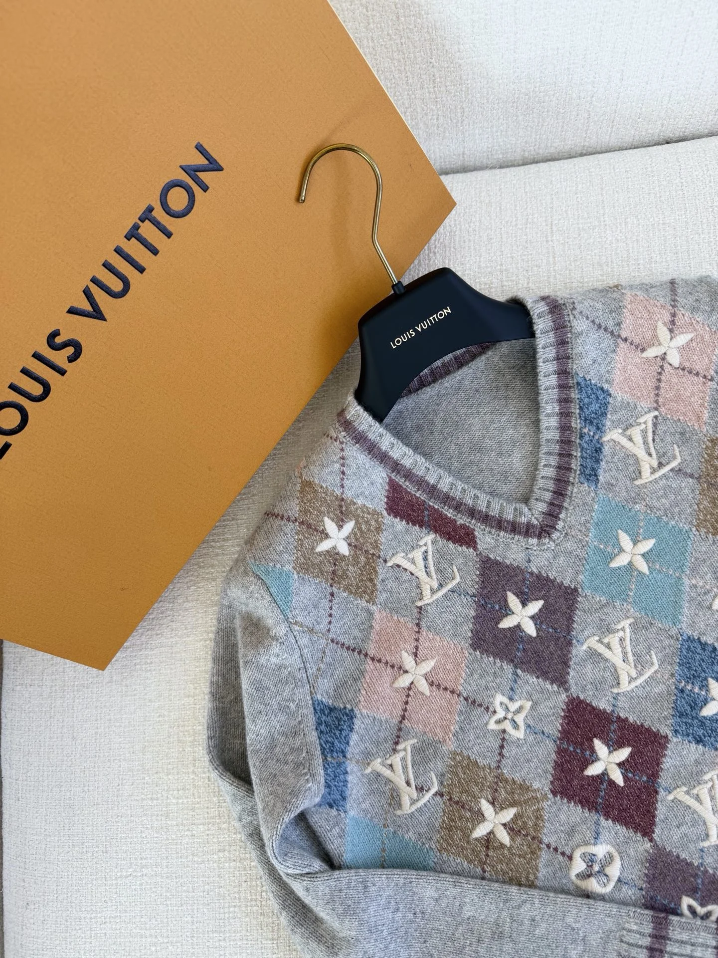 아가일 니트 상세