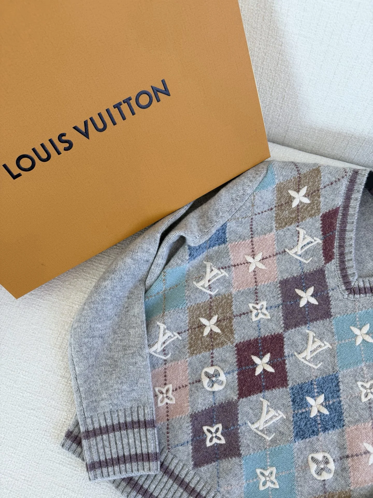 아가일 니트 상세