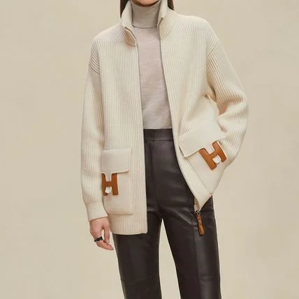 로고 울 니트 (2color) 상세