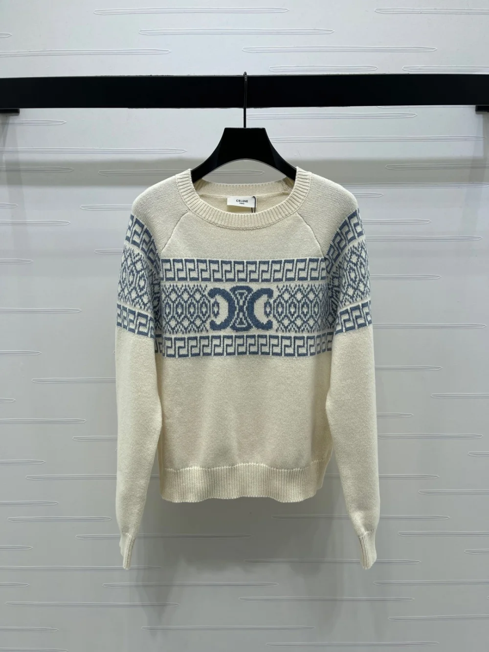 트리옹프 긴팔 스웨터 니트  (2color) 상세