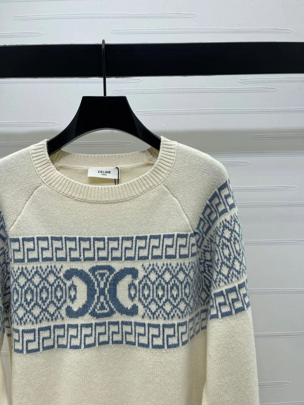 트리옹프 긴팔 스웨터 니트  (2color) 상세