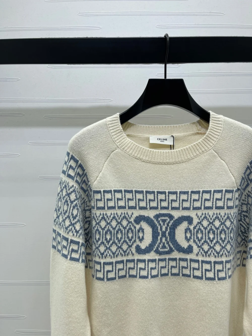 트리옹프 긴팔 스웨터 니트  (2color) 상세